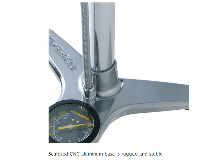 Topeak Joe Blow X.O. Floor Pump for High Pressure - Road - Image 6