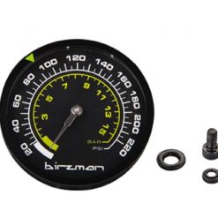 Birzman Maha Push & Twist Gauge - 220 Psi for Pump Accessories