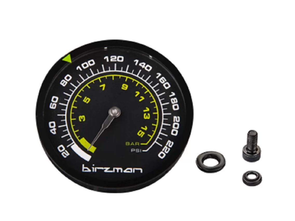 Birzman Maha Push & Twist Gauge - 220 Psi for Pump Accessories