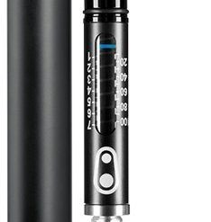 Crank Brothers Klic HP Hand Pump W/Gauge and CO2 Inflator - Midnig for MP High Volume - MTB