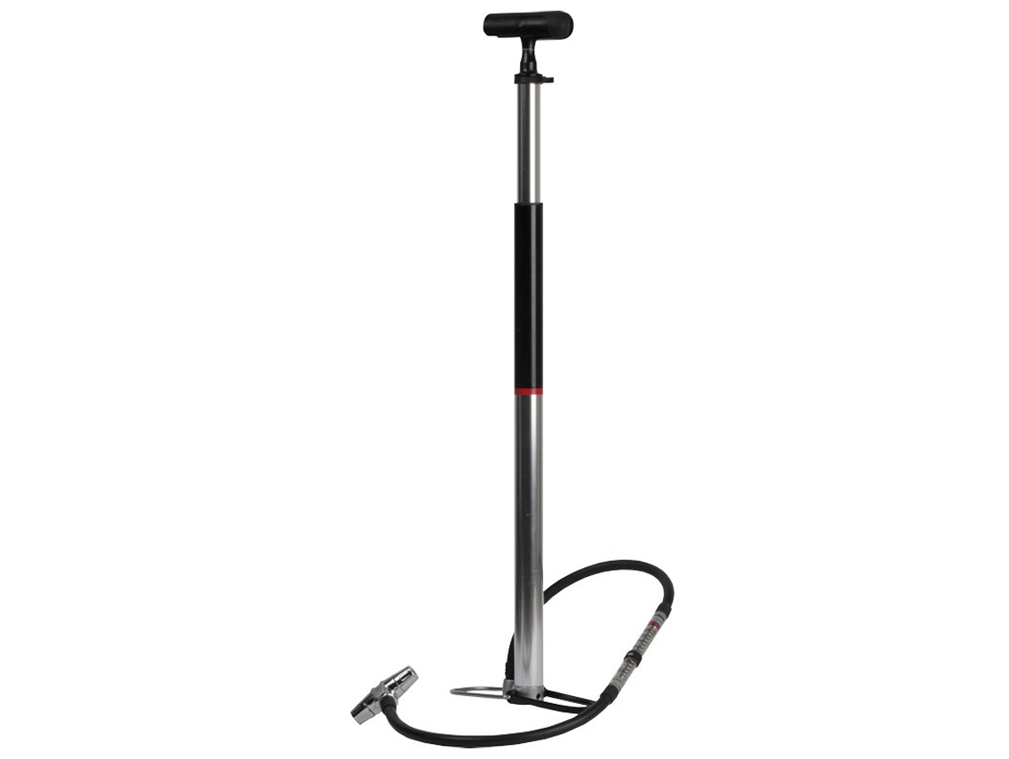 Zefal Profil Travel Floor Pump - Silver/Black for High Pressure - Road - Image 2