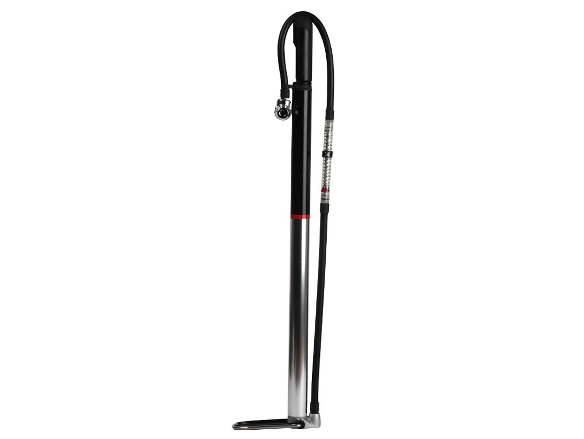 Zefal Profil Travel Floor Pump - Silver/Black for High Pressure - Road - Image 3