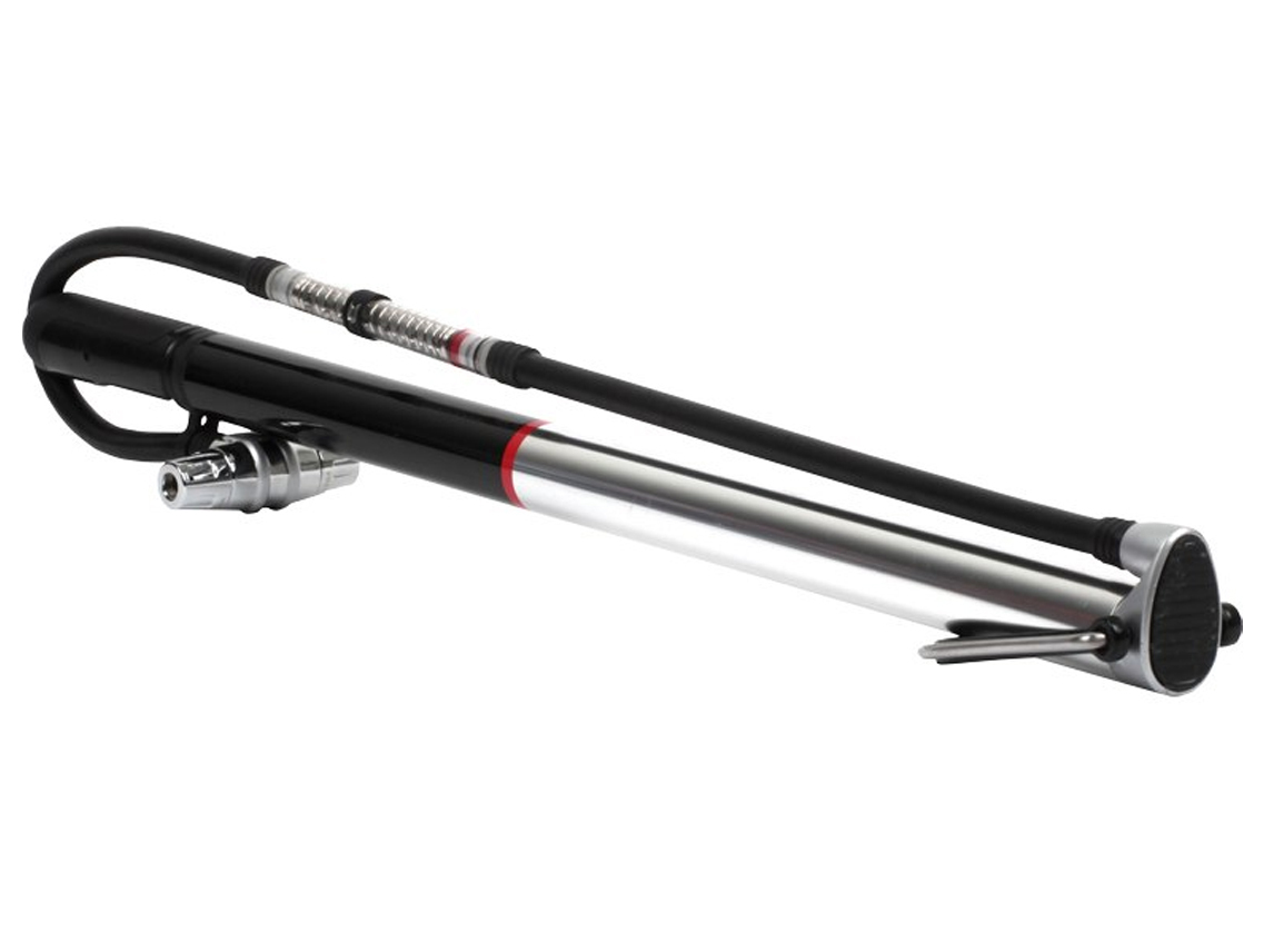 Zefal Profil Travel Floor Pump - Silver/Black for High Pressure - Road - Image 4