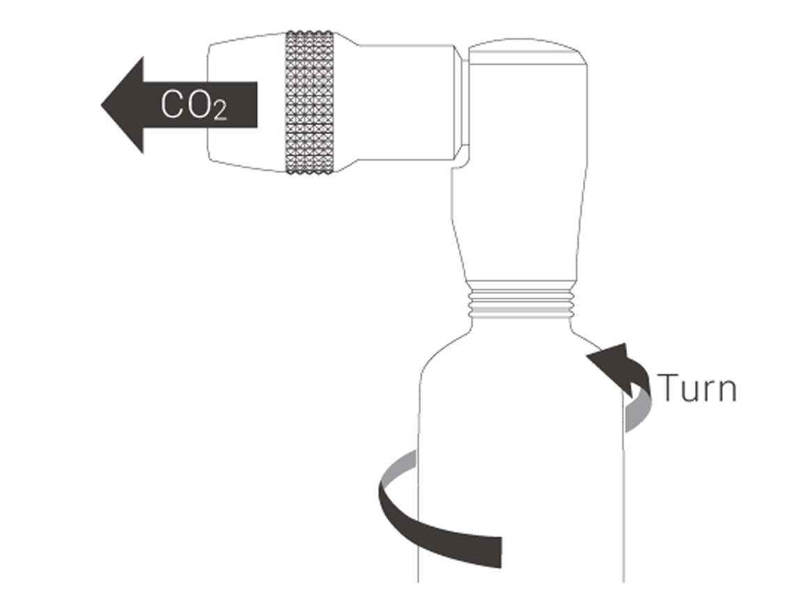 Birzman Roar Control 16g CO2 Inflator for CO2 Regulators - Image 2