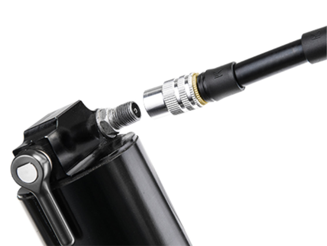 Birzman Zacoo Macht Shock Pump w/Gauge for Shock Pumps - Image 3