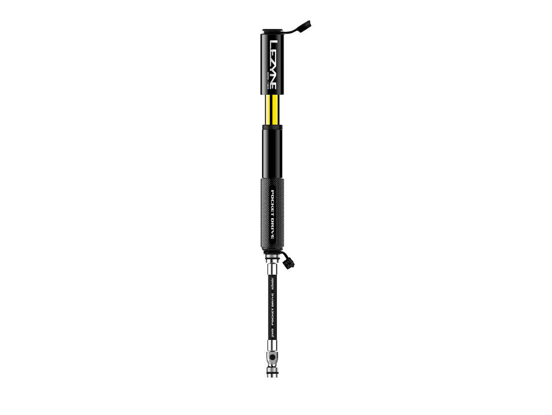 Lezyne Pocket Drive Mini Pump - Black for MP High Pressure - Road - Image 2