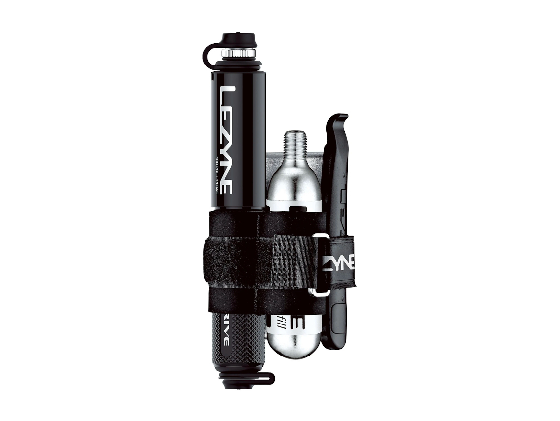 Lezyne Pocket Drive Mini Pump - Black for MP High Pressure - Road - Image 3