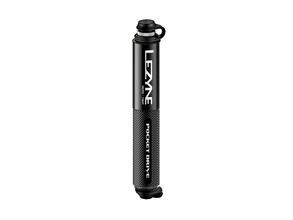 Lezyne Pocket Drive Mini Pump - Black for MP High Pressure - Road