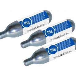 Azur 16g Co2 Threaded Air Cartridges 3 Pack for CO2