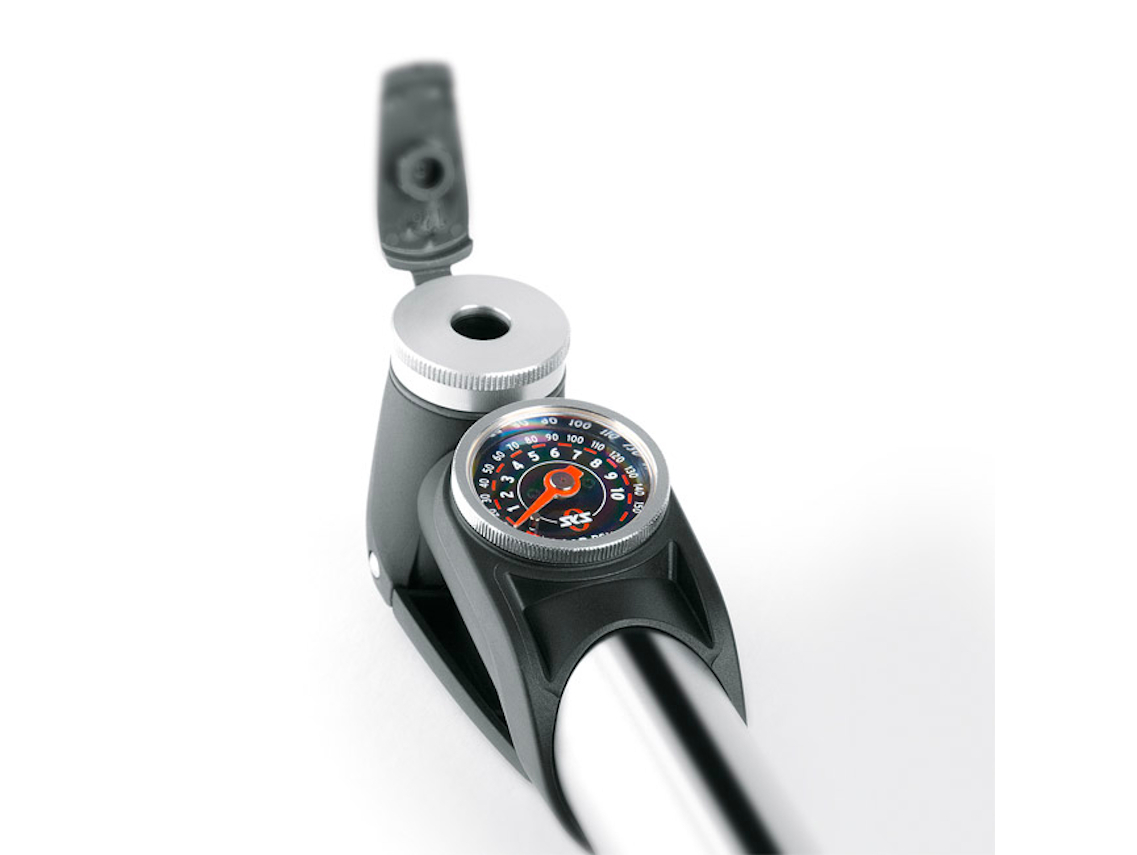 SKS Injex Control Mini Pump - Silver for MP High Pressure - Road - Image 3