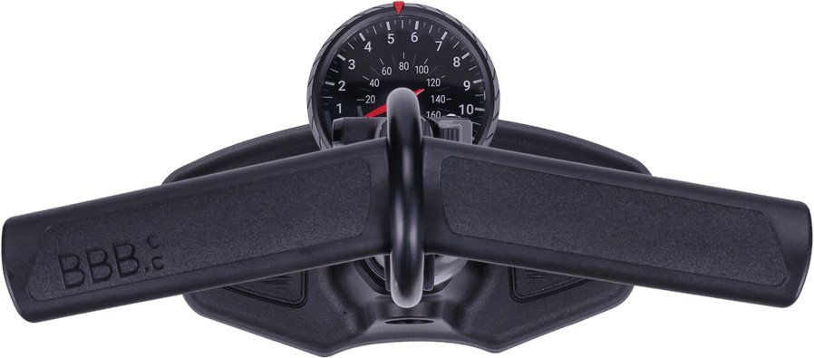 BBB Airwave DualHead Compact Floor Pump for High Pressure - Road - Image 3