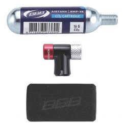 BBB BMP-32 AirSpeed Co2 Cartridge Inflator Mini Pump for MP High Volume - MTB
